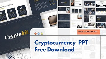 🔴Cryptocurrency Presentation Template [ PPT FREEDOWNLOAD]