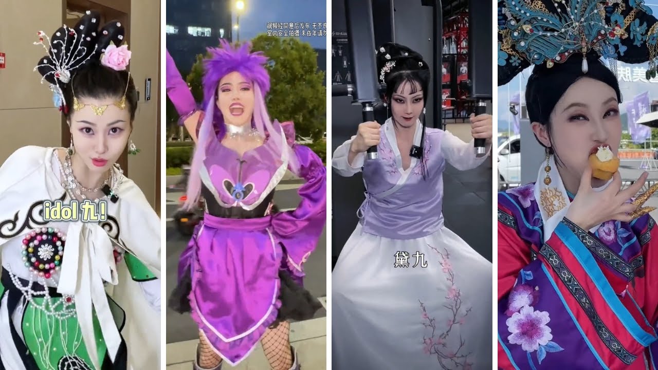 仿妆黑魔仙，去海底捞服务服务员？！#makeup #是初九啊 #仿妆 #变装