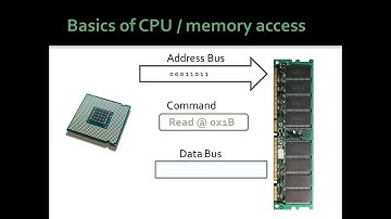 what is a data/address bus and how do they work