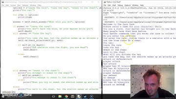Python 3 Text Adventure part 7