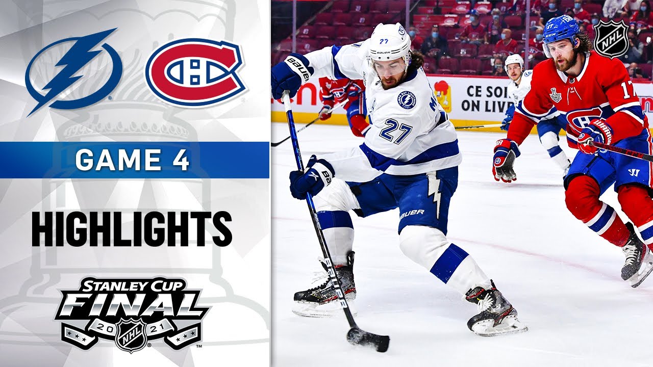 NHL Stanley Cup Final 2021: Lightning vs. Canadiens, Game 5 EXTENDED  HIGHLIGHTS