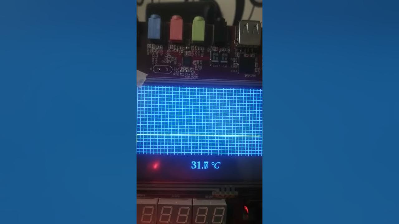 Temperature Displayed On TFT FPGA Digilent Anvyl(VHDL) YouTube