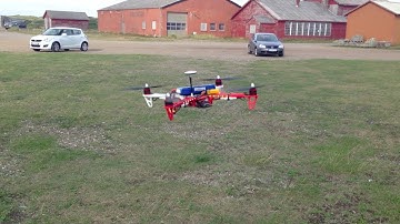 DJI F450 NAZA M stability test