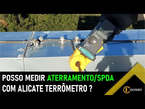 NUNCA MEÇA ATERRAMENTO/SPDA