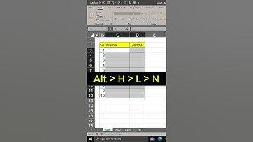 Excel Hidden Tips and Tricks 👌 #excelshortsvideo  #shorts