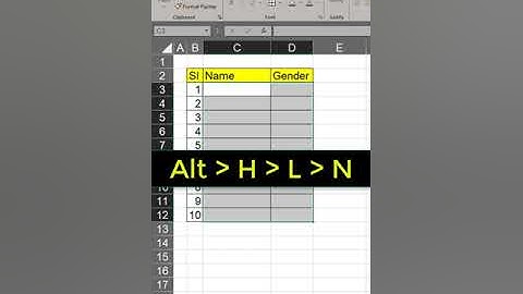 Excel Hidden Tips and Tricks 👌 #excelshortsvideo  #shorts