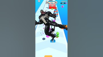 VENOM RUN 3D 🎮 #foryou #trending #gamingshorts #shorts #viral