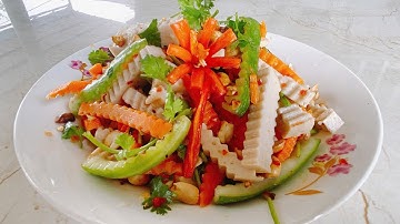 Cách làm gỏi chả lụa giòn thơm, món ngon dễ làm