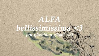 ALFA - bellissimissima | Türkçe Çeviri