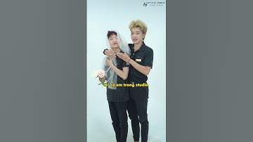 TẠO DÁNG CHỤP ẢNH CƯỚI  TẠI STUDIO| SANSAN BRIDAL #shorts