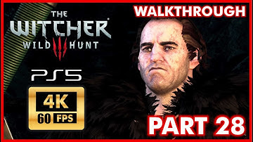 THE WITCHER 3 [PS5 4K 60FPS] WILD HUNT Walkthrough Part 28 - THE CAVE OF DREAMS - No Commentary