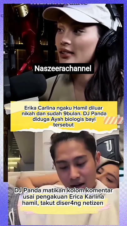 Erica Carlina mengaku hamil di luar nikah #trending #fyp #viralshort