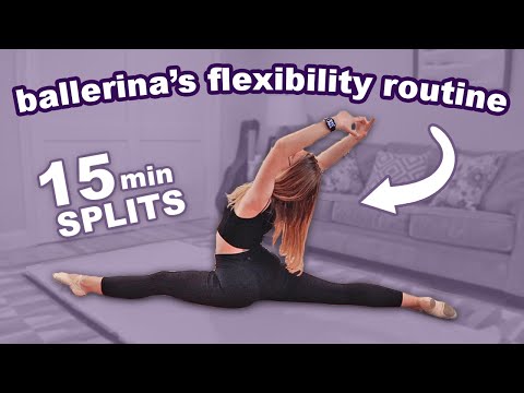 GET YOUR SPLITS FAST: Ballerina's Stretch Routine *Beginner friendly & effective!*