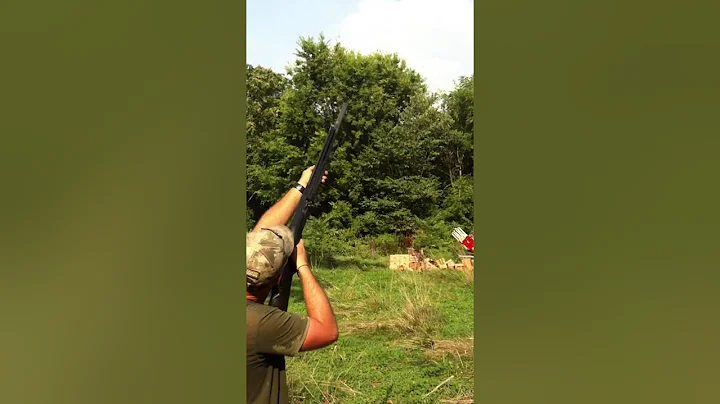 Joseph Guthrie shooting 50 shells at the Crazy Qua...