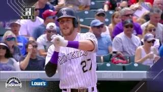 Trevor Story lights up the walk-up