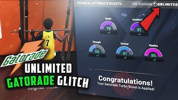 *NEW* Unlimited Gatorade + MAX Attribute GLITCH NBA 2K20