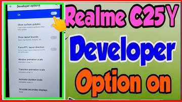 Realme c25y Developer options ll Developer settings Realme c25y