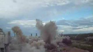 St Paul Smokestack Demolition