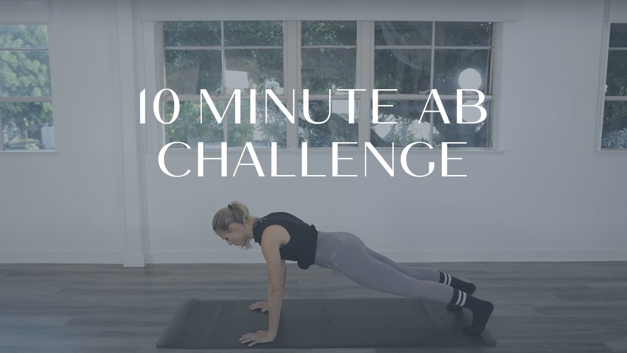 10 Minute Ab Challenge | Natural Pilates TV