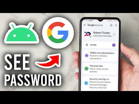 How To See Google Password On Android - Tutorial