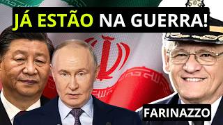 Irã não está sozinho! Farinazzo expõe o BASTIDOR da aliança com China e Rússia