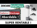 Zendure solarflow  solaire  batteries  prix abordable  avis complet