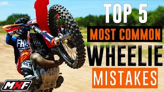 Top 5 Most Common Dirt Bike Wheelie Mistakes