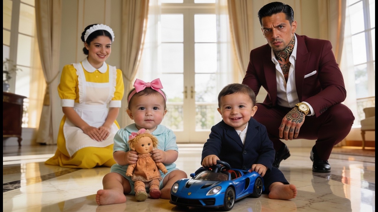 Ein Dienstmädchen brachte ihre Tochter zum Baby des Mafia-Bosses – dann geschah etwas Unglaubliches.