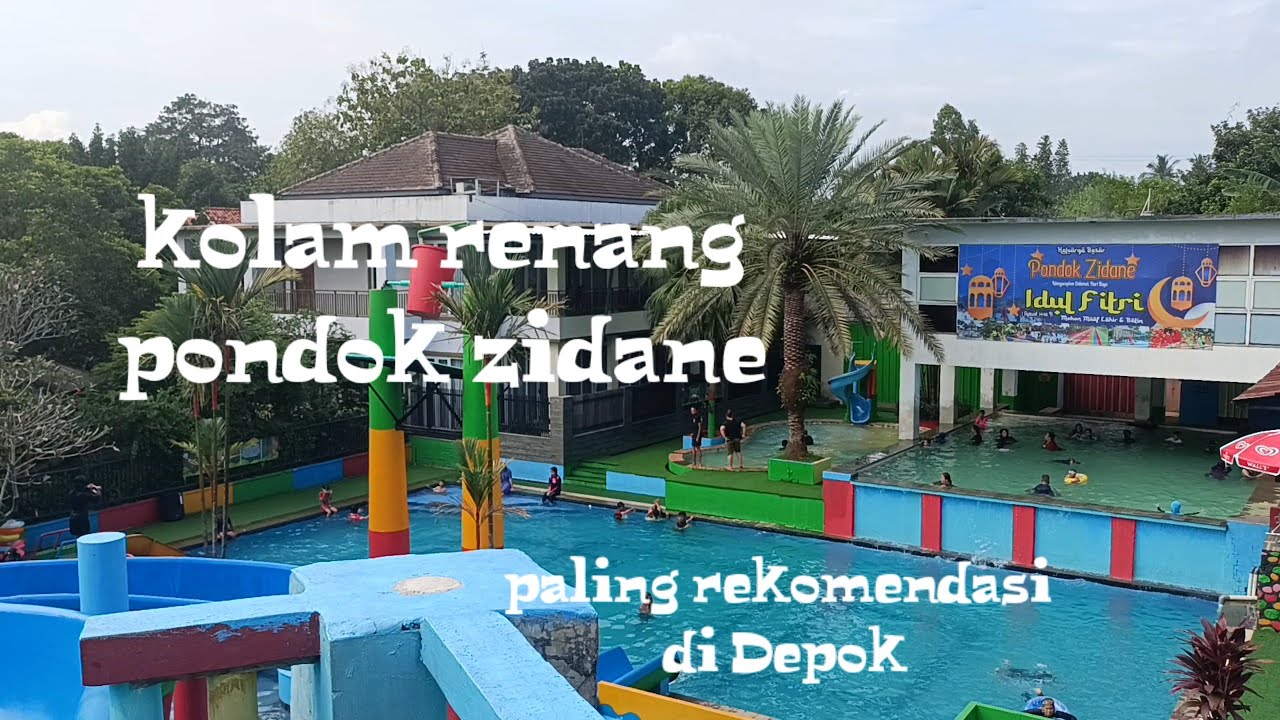 Kolam renang pondok Zidane bedahan sawangan depok
