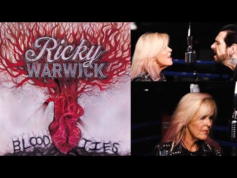 Ricky Warwick collabs w/ Lita Ford on Don't Leave Me In The Dark off "Blood Ties" album