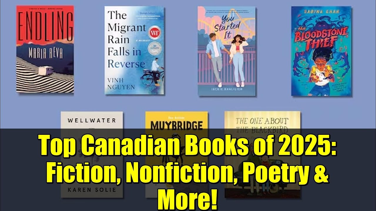 Лучшие канадские книги 2025 года: художественная литература, научно-популярная литература, поэзия...