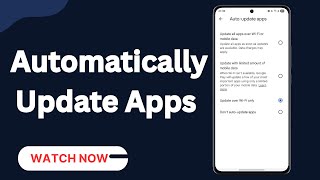 How To Automatically Update Apps On Android Device | Enable Auto App Updates 2026?