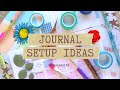 BULLET JOURNAL SETUP IDEAS FOR BEGINNERS 🤓  MONTHLY SPREAD and PRINTABLE PLANNER #BUJO