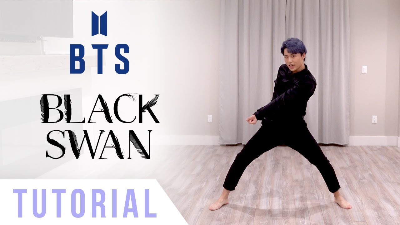 BTS - 'Black Swan' Dance Tutorial (Explanation + Mirrored) | Ellen and Brian