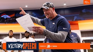 'We've got a helluva ride coming up' | Victory Speech: #MINvsDEN