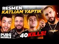 YOUTUBERLARLA HARİTANIN YARISINI TEMİZLEDİK!! 40 KİLLS! (Tugay Gök, Egoist Pati, Doch) | PUBG Mobile