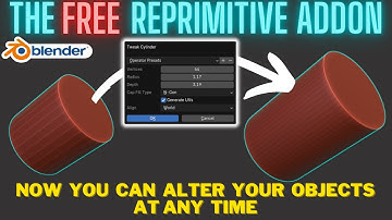 This FREE Blender Add-on is a MUST HAVE - RePrimative