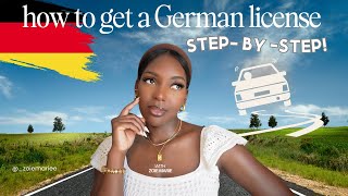 🇩🇪 How to get a DRIVING LICENSE in GERMANY (step-by-step guide)