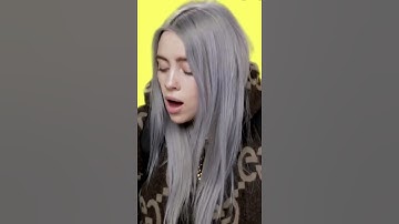 Thumbnail of these billie eilish vocals 😌 #Shorts