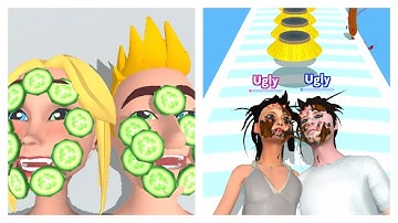 Couple Spa Run - All Levels Gameplay(Levels 8-12)