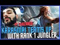 TEAMING UP WITH TARZANED (RANK 1 JUNGLER) - Challenger Race