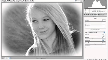 Photoshop CS5 Tutorials-8 Retouching with Camera Raw 9.Vignettes