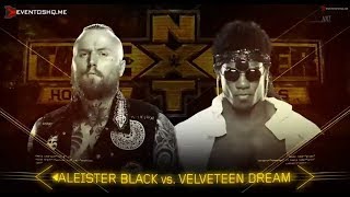 Aleister Black vs Velveteen Dream - NXT TakeOver: War Games(Highlights)