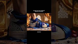 What DISNEY sneakers do you want? 🥰 #usashorts #disney #disneyprincess #ai #worldofai #fairytale