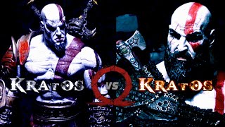 Kratos Vs Kratos - GOD OF WAR Stop Motion Fight!