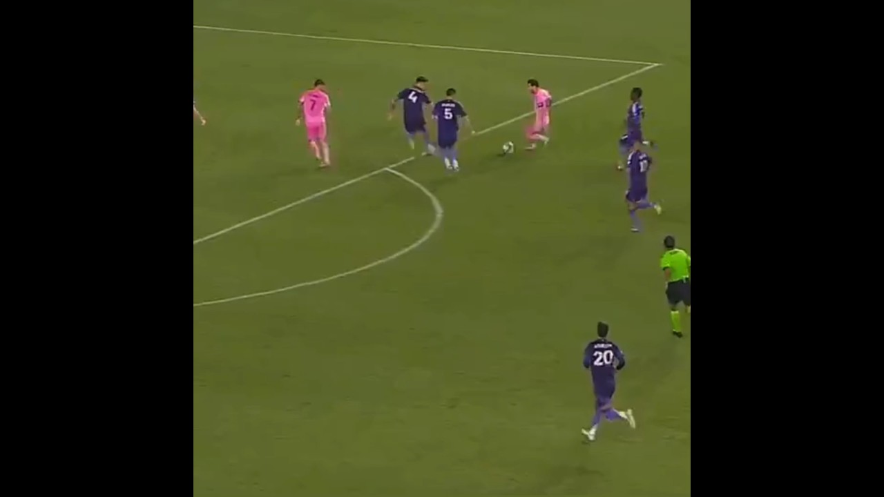 Lionel Messi Incredible Dribbles 5 Players vs Orlando City 2025/26