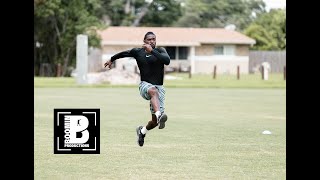 Antonio Brown Trains At Park In Fort Lauderdale With Geno Smith (Mic'd Up)