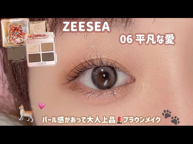 お化粧ねこ 名入れ可能】【国内発送・正規品・即納】アイシャドウ ZEESEA