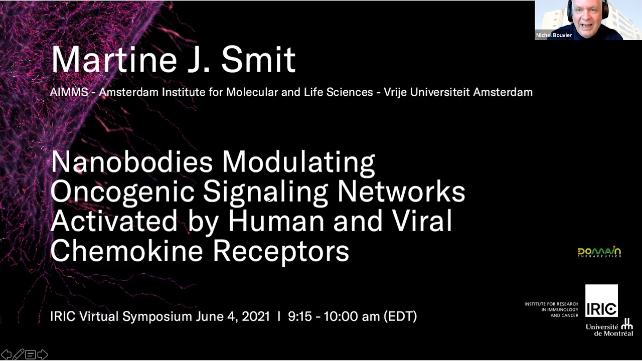 IRIC's virtual Symposium 2021 : GPCRs in oncology and immuno-oncology