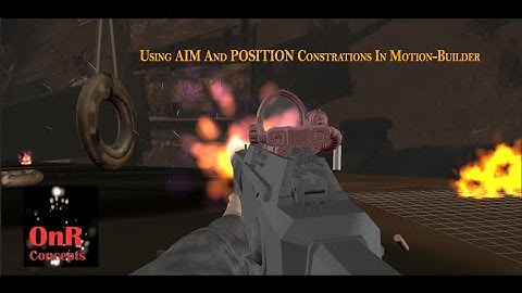 Using AIM and POSITION constrains in motion builder